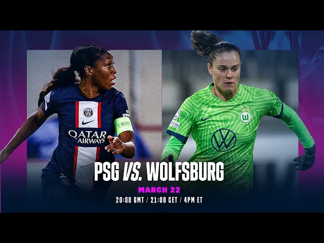 180 Paris Saint Germain V Vfl Wolfsburg Uefa Womens Champions