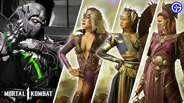 MK1 Noob Saibot Meets The Royal Family Intros | All Intros [4k 60FPS]