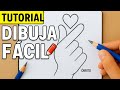 Cómo Dibujar esto ????????❤️ Muy Fácil - Dibujemos juntos 