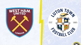 FC 24 - West Ham United vs Luton Town | Premier League 2023-24 | PS5™ [4K60]