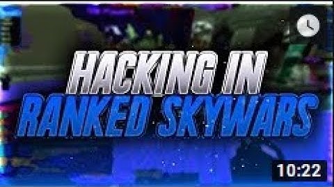 HACKING ON HYPIXEL RANKED SKYWARS with Sigma Client