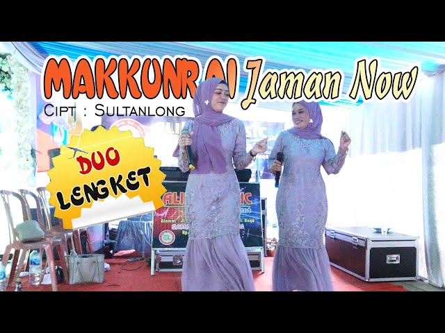 Lagu Bugis Viral !! MAKKUNRAI JAMAN NOW ~ Duo Lengket class=