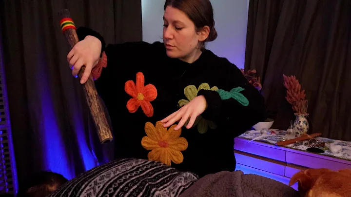 [ASMR] Reiki Healing Negative Energy Removal on Back Body Chakra Points