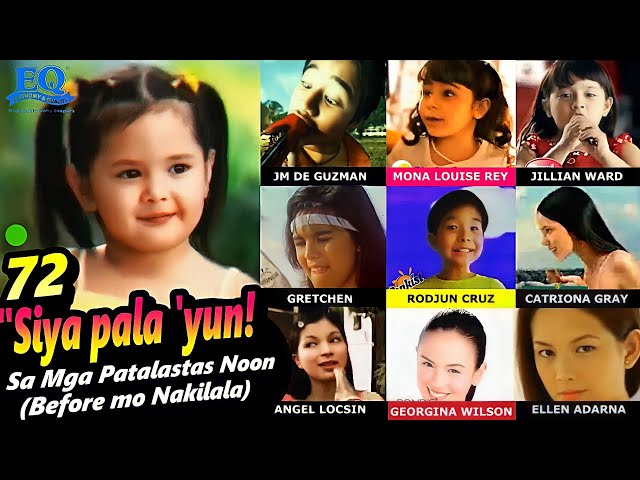 ⏪72 CeLeBS na NAKiTA mo na pala sa mga PATALASTAS NOON Bago Mo Pa Siya Nakilala! [Playback] class=