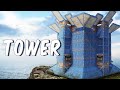 The TOWER - 3x3 - 5 Bunkers - Small Group / Rust Base Design