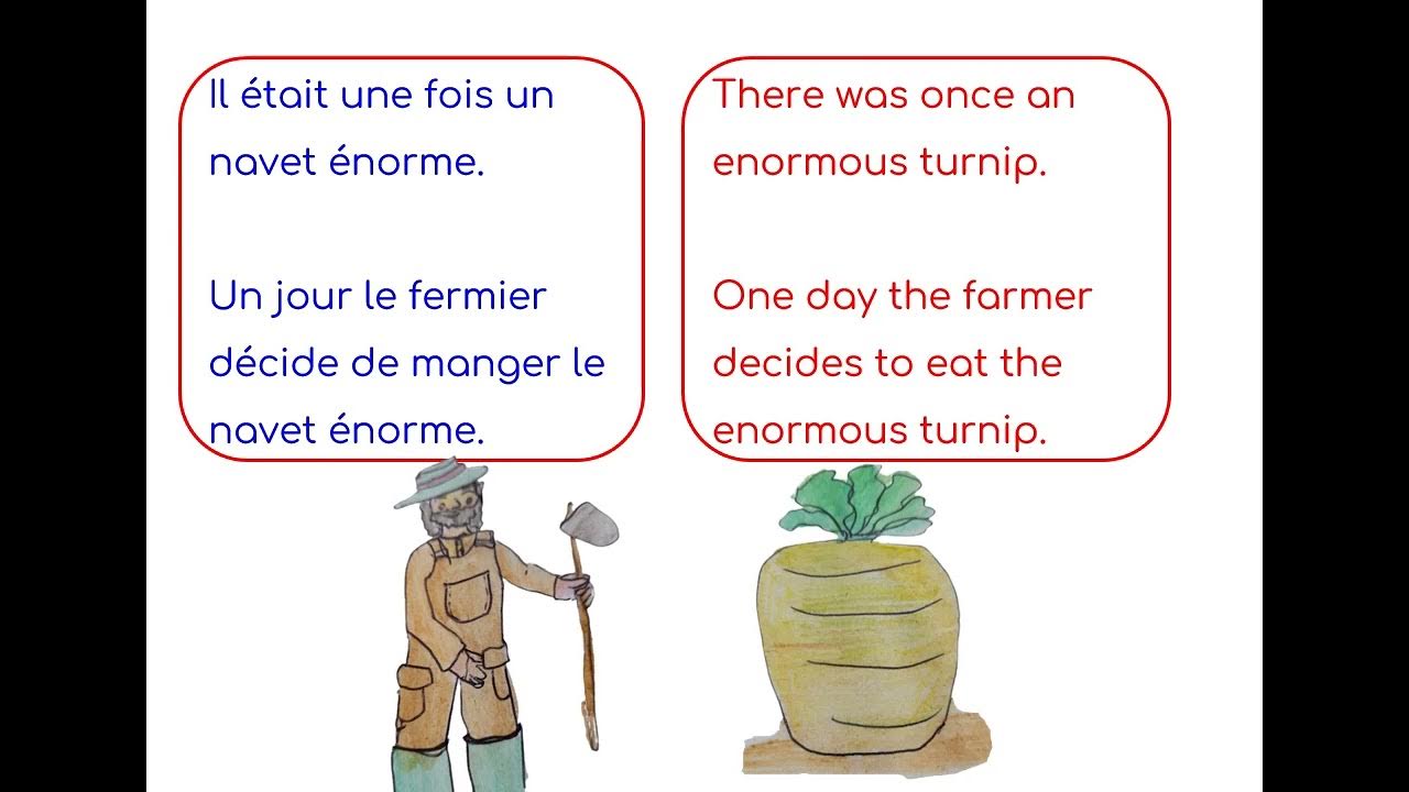 Le Navet Enorme Enormous Turnip French YouTube