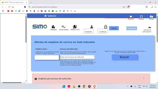 Solución al error de inicio de sesión en SIMO (CNSC - Colombia)