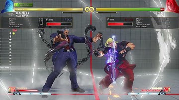 SFV - Urien aegis super setup