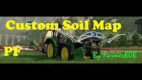 How to Add and Make a custom Soil Map for Precision Farming and add it to your Map!