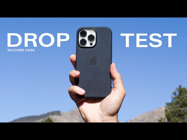 Apple iPhone 13 Pro Silicone Case - Drop Test!