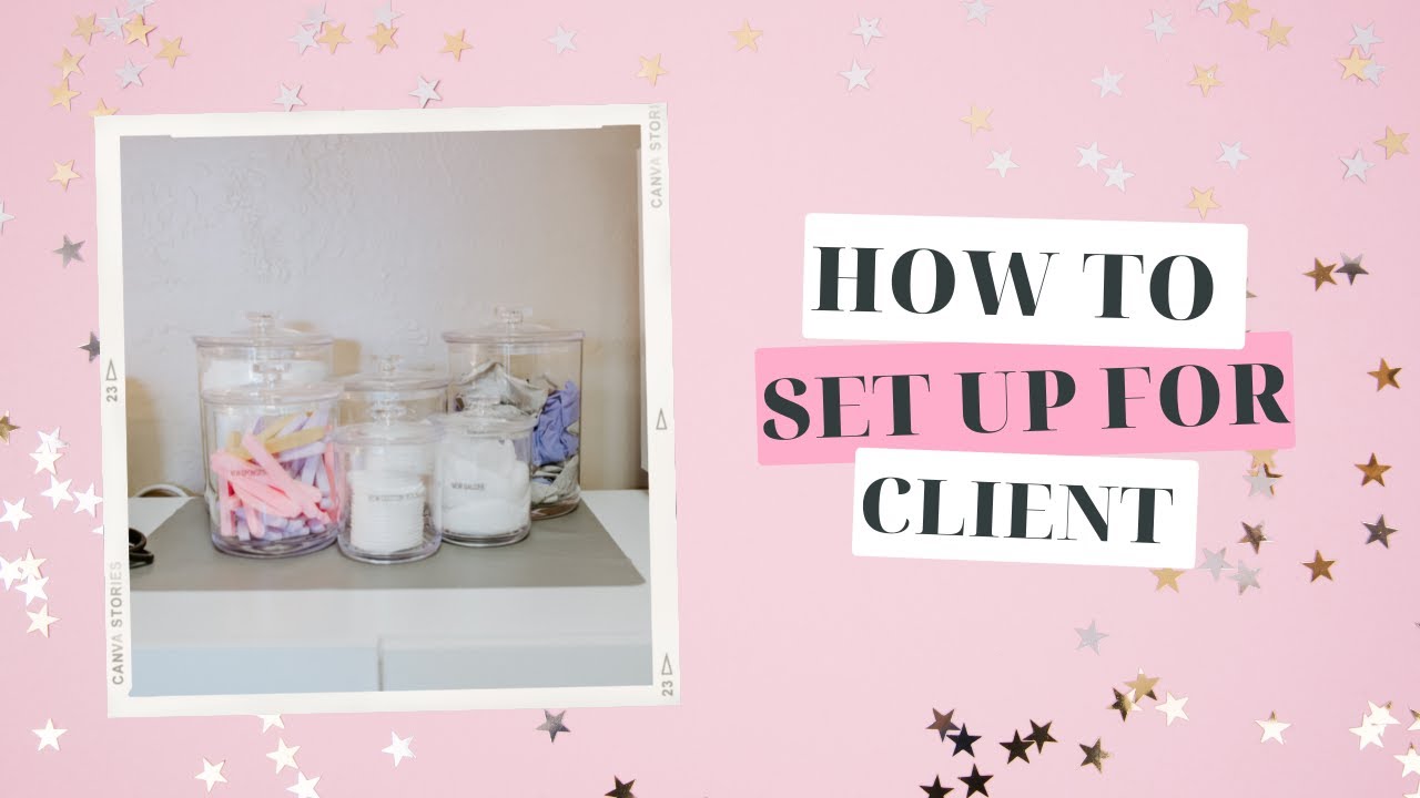 HOW TO SET UP FOR FACIAL CLIENT/DAY - YouTube