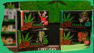 Hash Brownie Pure Cannabis - Cbd2Go