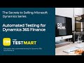 Ms dynamics world automated testing webinar 2024