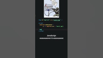JavaScript: onmouseover and onmouseout events