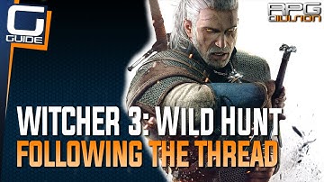 Witcher 3: The Wild Hunt - Hammond Location (Following the Thread Quest Guide)