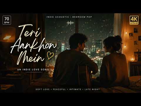 Teri Aankhon Mein (Official Lyric Video) |Soft Indie Love Song 2026 |Bedroom Pop Romantic Hindi Song