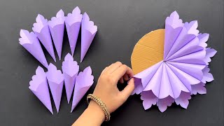 2 Beautiful and Easy Wall Hanging / DIY Paper craft For Home Decoration / Paper Flower Wallmate