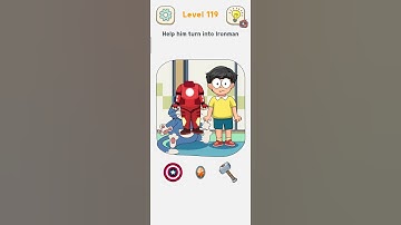 DOP 2: Delete One Part Level 119 Walkthrough Solution #shorts #DOP2