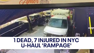 U-Haul hits 8 people in Brooklyn, leaves 2 critical, police say