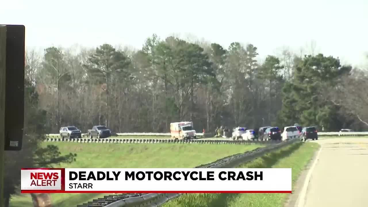 Coroner responding to deadly motorcycle crash in Anderson County - YouTube