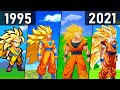 Evolution of SSJ3 Goku (1995-2021) 超サイヤ人3