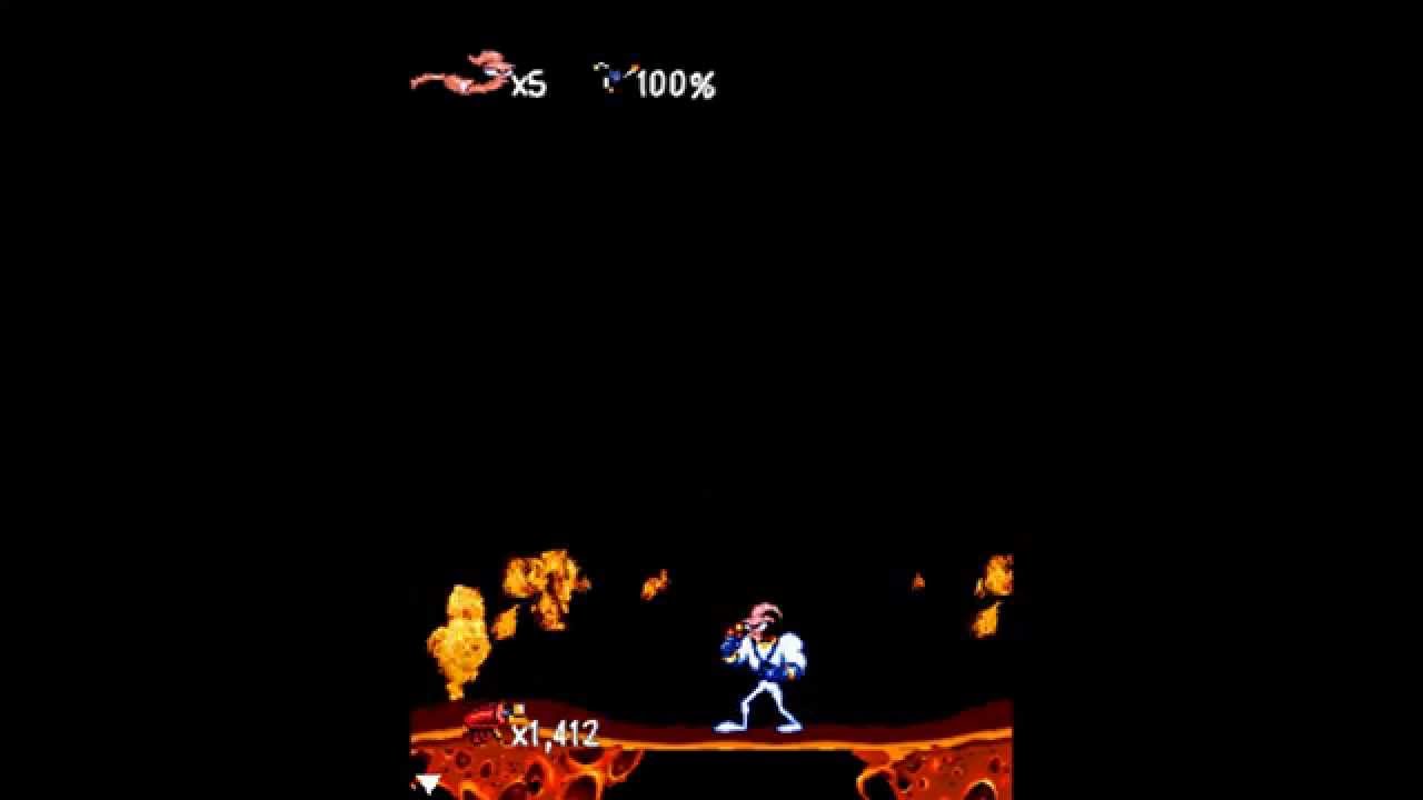 Прохождение игры Земляной Червяк Джим: Уровень 4 - Что За Хлам? 2 - YouTube