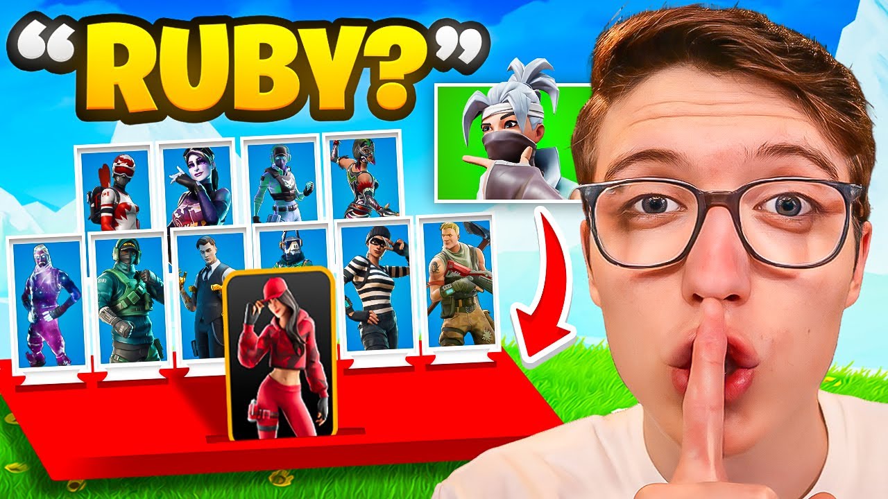Fortnite GUESS WHO!