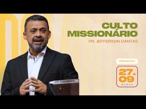 WHO WILL BRING THE CELEBRATION WHERE IT HASN'T REACHED? | PASTOR JEFFERSON DANTAS