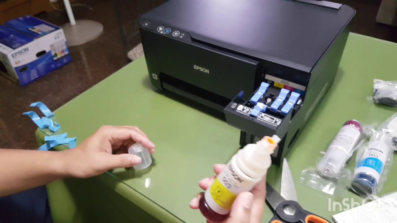 HOW TO SET UP/INSTALL EPSON L3110 ALLINONE TANK Printer/ Scanner
