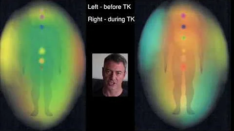 aura photography DURING telekinesis with Sean McNamara of MindPossible.com