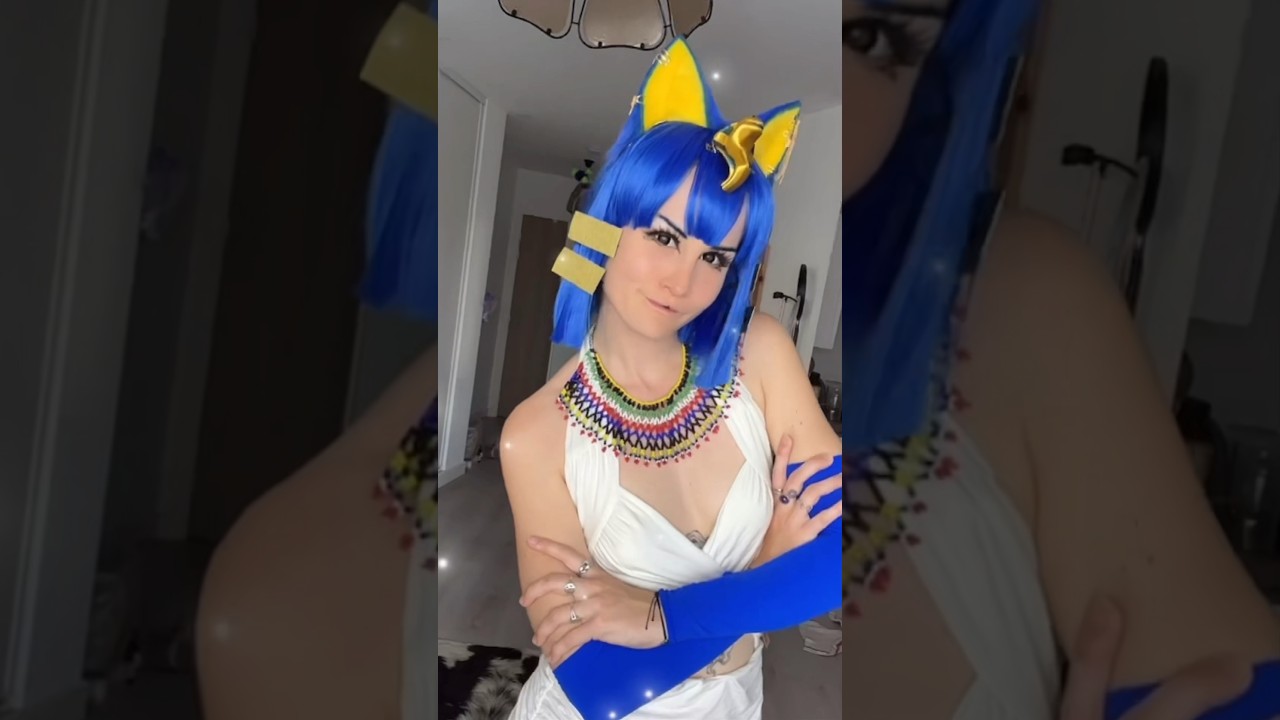 I will teach you that Ankha in French is called Neferti 😁 #cosplay #animalcrossing