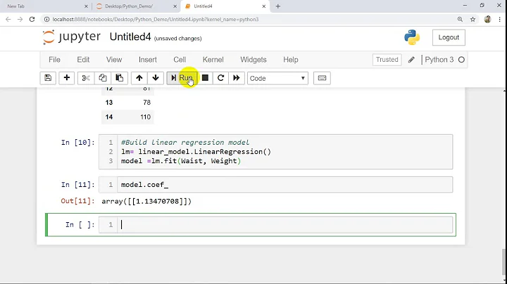 How to build a Simple Linear Regression model  with Python