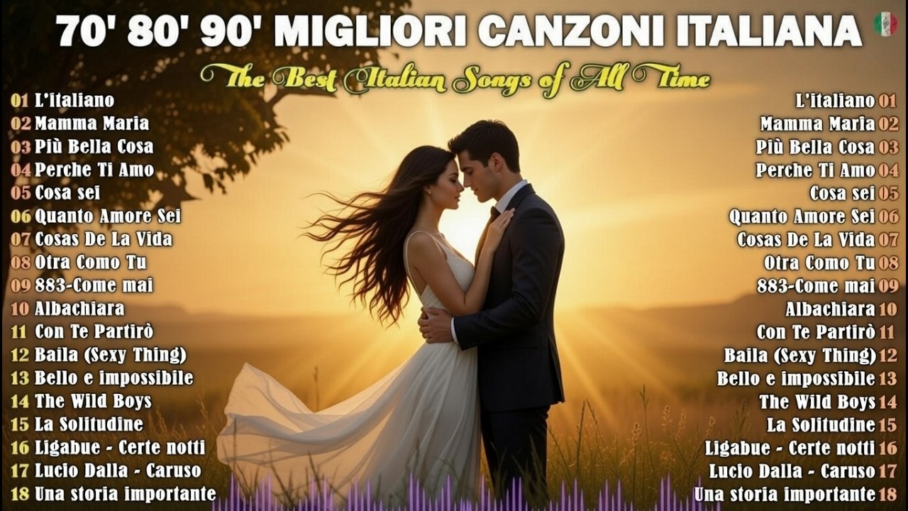 The Best Italian Songs of All Time 🇮🇹 ❤️Italian Classics & Nostalgic Hits from the 70s–90s