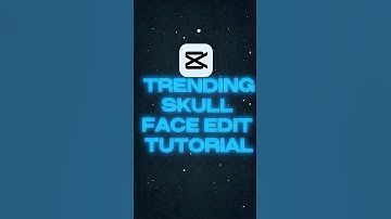 CapCut | Skull Face Edit Tutorial | Capcut Tutorial | #shorts #capcut