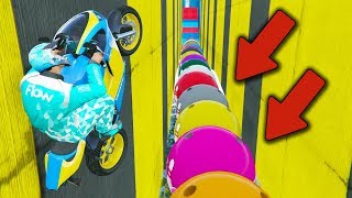 LAS PELOTAS TROLL!! - CARRERA GTA V ONLINE - GTA 5 ONLINE