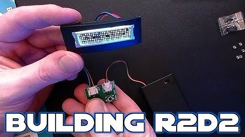 Building an R2-D2! | Pack 2: Stages 3-6 | LED Display, Starting the Frame and Leg Details