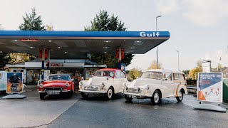 Eight classic car clubs from across the UK. 350 miles. The inaugural Gulf Road Trip.