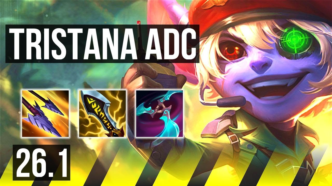 TRISTANA & Thresh vs SMOLDER & Lulu (ADC) | Good KDA: 10/1/2 | EUW Master | 26.1