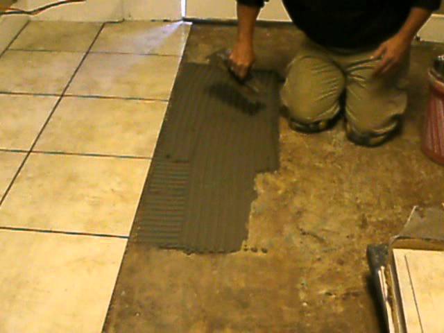 Ceramic Tile Flooring Installation training by B&H Tile and Stone Group