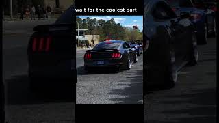 Wait For Ford Mustang Coolness 👀 #viral #shorts #fordmustang