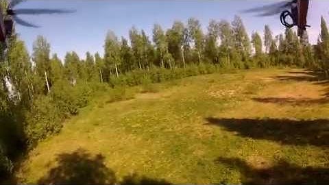 Mikrokopter flight (propeller snaps at end of flight)