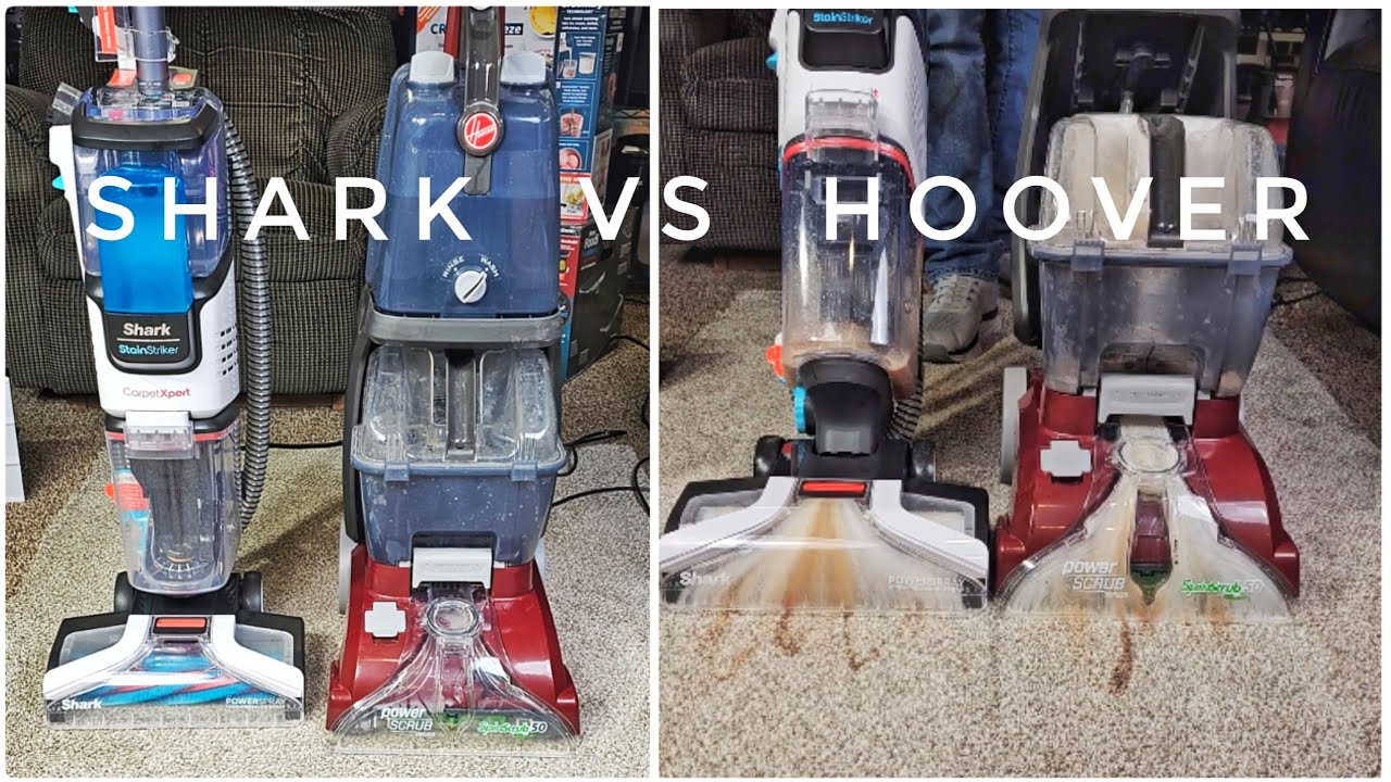 Hoover Power Scrub vs Shark StainStriker Carpet Cleaner Machine Who is