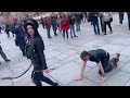 Mistress Wife And Her Slave Husband In Public FLR Couple 