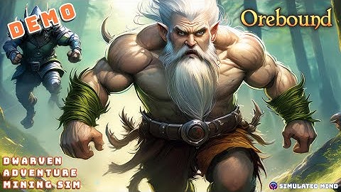Orebound Demo: Dwarven Mining Adventure Sim | Simulated Mind