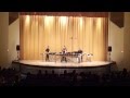 Marimba spiritual by minoru miki  performed by stacey jones