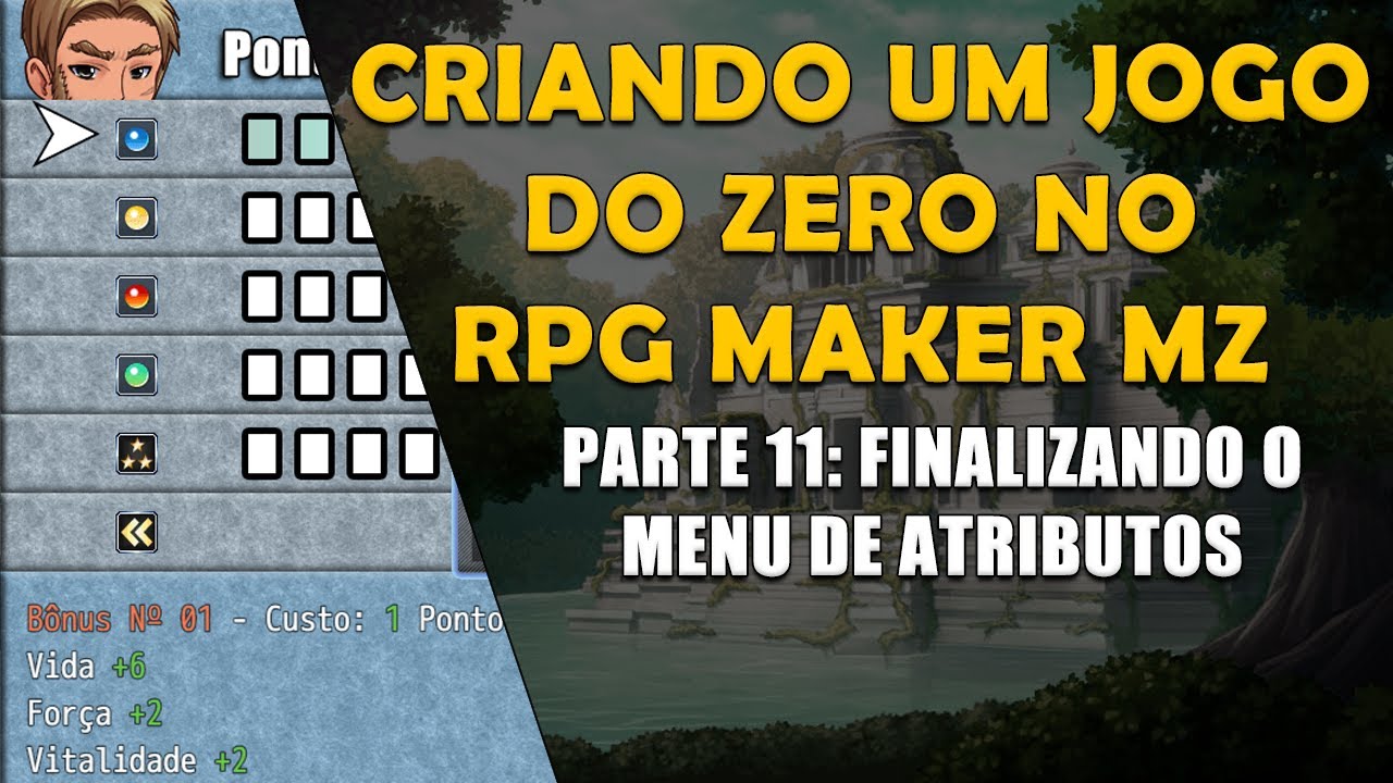 Como fazer um jogo no RPG Maker MZ | Parte 11 - YouTube