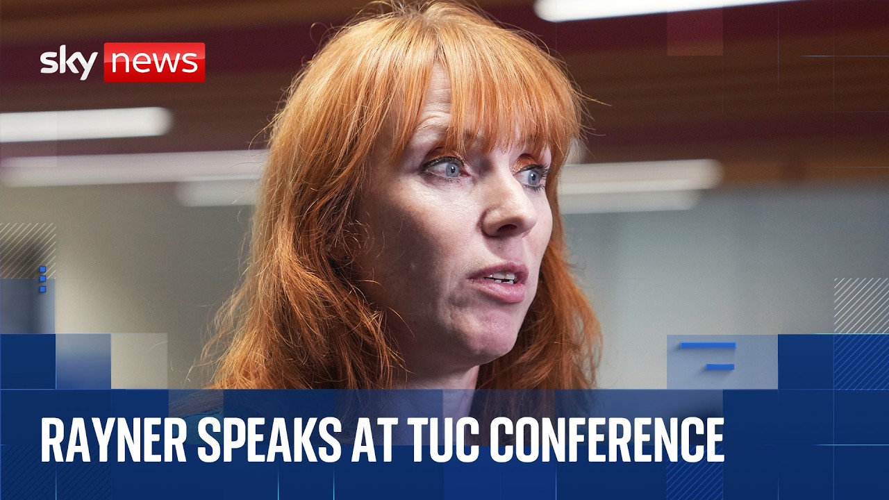 Angela Rayner speaks at TUC conference