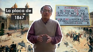 La placa del General Juan Crisóstomo Bonilla La placa del General Juan Crisóstomo Bonilla