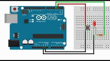 #1 Włączanie i wyłączanie diody przyciskiem - Arduino