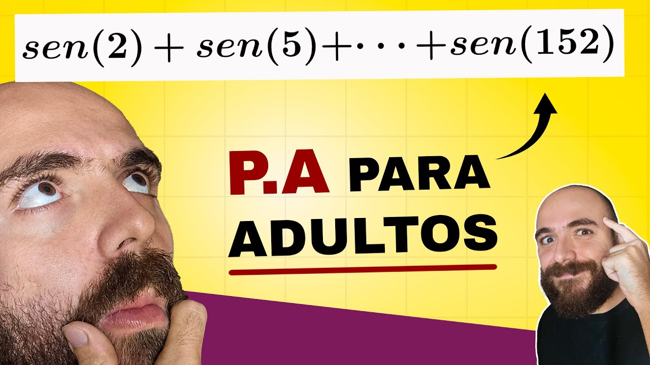 Como calcular QUALQUER SOMA DE SENOS com ângulos em PA?
